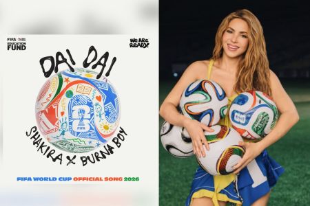 Confira 'Dai Dai', música oficial da Copa de 2026 feita por Shakira