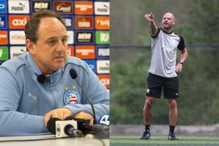 Rogério Ceni e Franclim Carvalho se enfrentam neste sábado