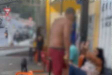 Video mostra mulher sendo agedida com chicote