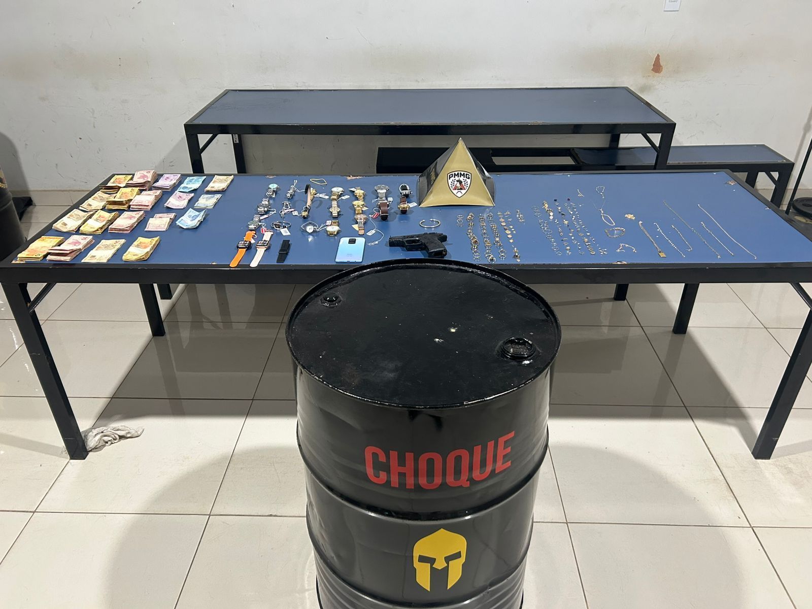 Polícia Militar prende suspeito de assalto a joalheria de Montes Claros