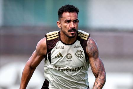 Danilo em treino pelo Flamengo na temporada 2026 • Gilvan de Souza/Flamengo