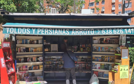 Quiosque Somos Talita, em Madri