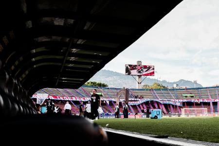 Estádio Atanasio Girardot, onde toda a confusão no jogo do Flamengo aconteceu
