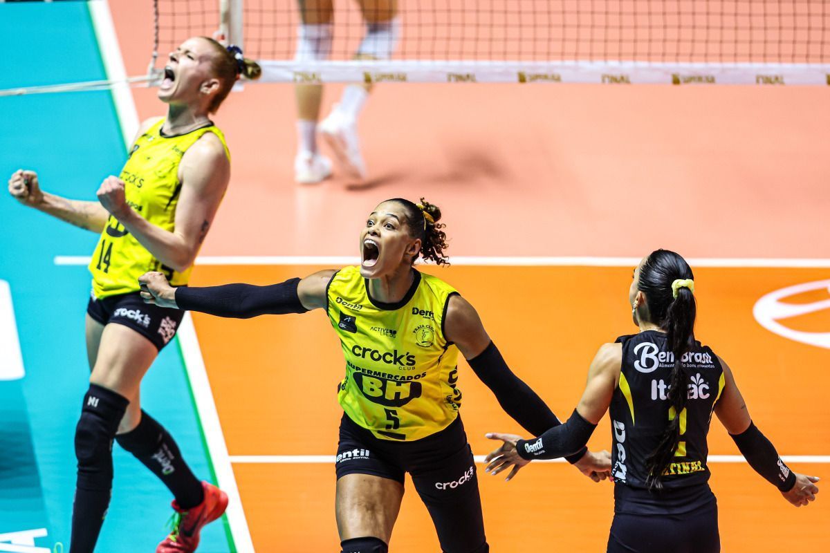 Praia Clube domina, vence Gerdau Minas e é campeão da Superliga Feminina