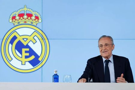 Florentino Pérez, presidente do Real Madrid