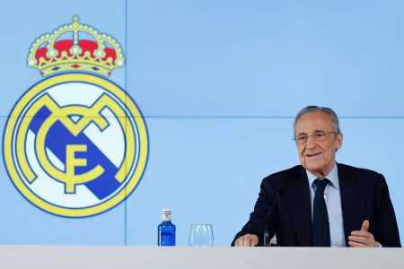 Florentino Pérez, presidente do Real Madrid