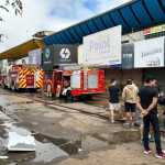 Após incêndio, animais escapam ilesos em feira no DF