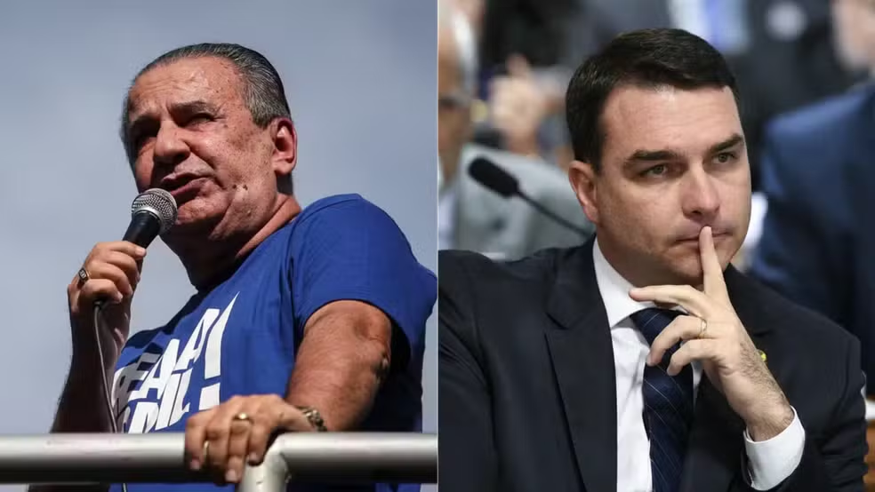 Malafaia e Flávio Bolsonaro são alvo de denúncia após culto com apoio político