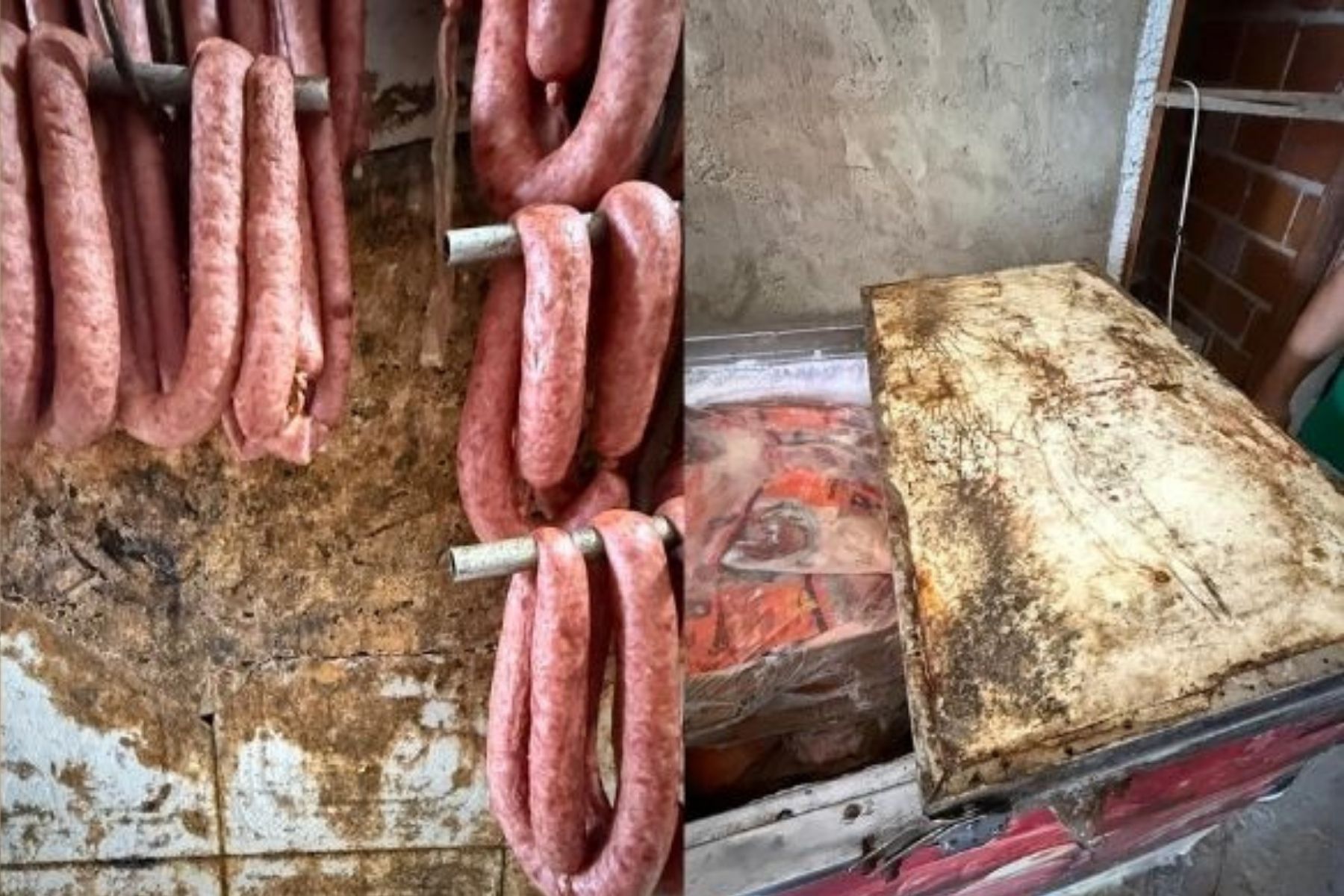 Operação integrada interdita açougue no Bairro Santa Terezinha em Juiz de Fora