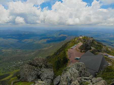 Vista aérea do Santuário de Nossa Senhora da Piedade em Caeté