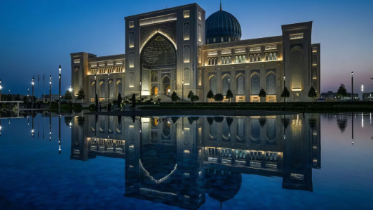 Islamic Civilization Center, em Tashkent, no Uzbequistão • Divulgação