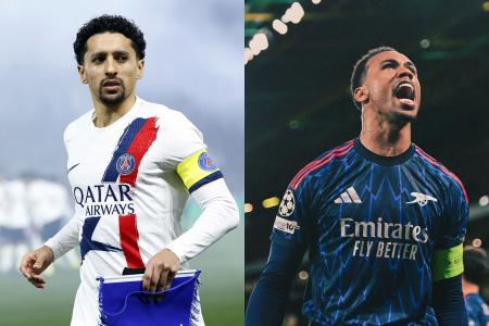 Marquinhos e Magalhães, zagueiros pilares de PSG e Arsenal