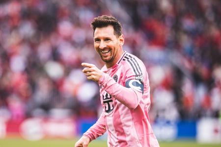 Lionel Messi em ação pelo Inter Miami