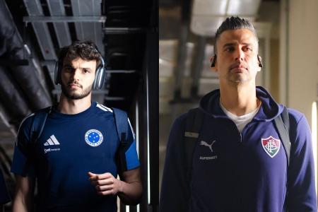 Otávio, goleiro do Cruzeiro, e Fábio, goleiro do Fluminense
