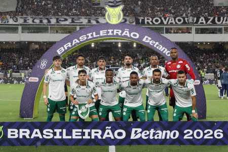 Time do Palmeiras que enfrentou o Remo