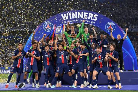 PSG é o atual campeão da Champions