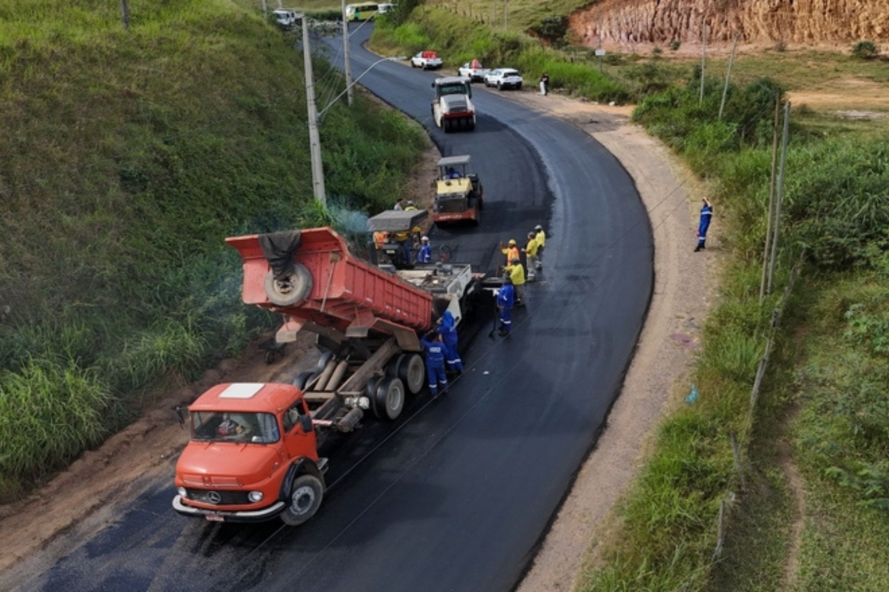 Empav deve concluir recapeamento em trecho da Av. JK na próxima semana