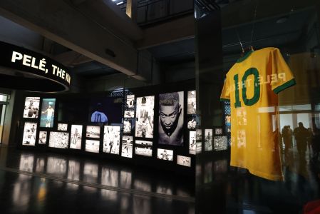 Exposição principal do Museu do Futebol