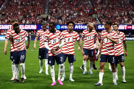 Seleção dos EUA em amistoso em março