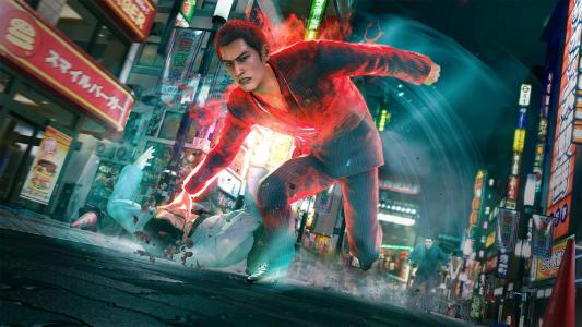 Yoshitaka Mine é o protagonista de Dark Ties • Divulgação/Ryu Ga Gotoku