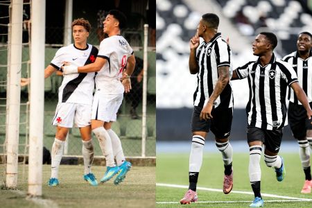 Vasco e Botafogo venceram Fluminense e Flamengo no Sub-20