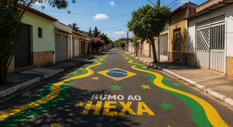 Posso pintar rua com as cores do Brasil para a Copa do Mundo? PBH explica regras