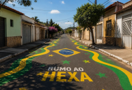 Posso pintar rua com as cores do Brasil para a Copa do Mundo? PBH explica regras