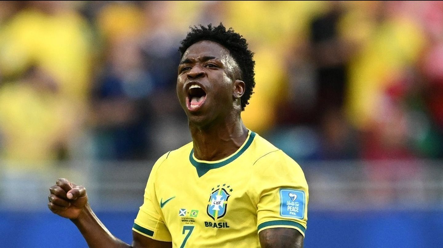 Vini Jr. baila, Brasil goleia Escócia e avança como líder na Copa do Mundo