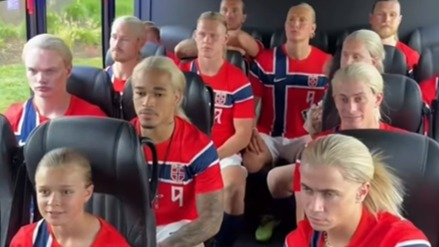 ⁠’Multiverso’ de Haaland viraliza na Copa e ganha reforço de astro de Hollywood