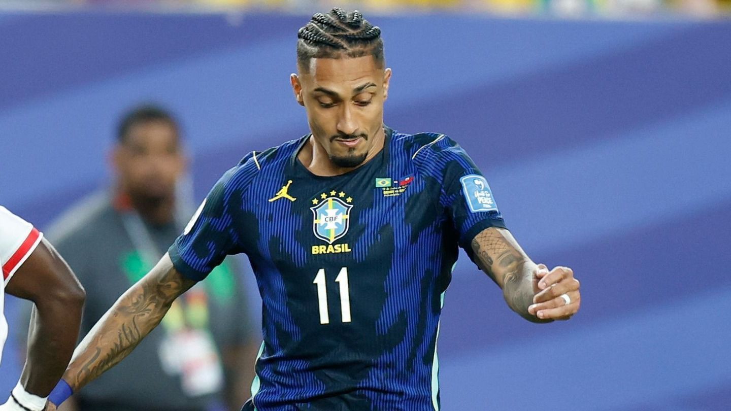 CBF confirma lesão de Raphinha após Brasil x Haiti pela Copa do Mundo; saiba detalhes