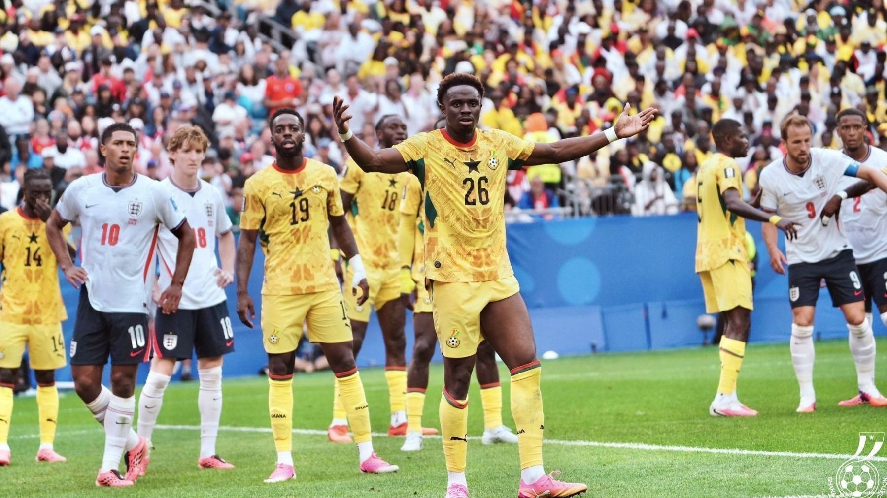 Gana segura pressão da Inglaterra, e equipes empatam sem gols pela Copa do Mundo