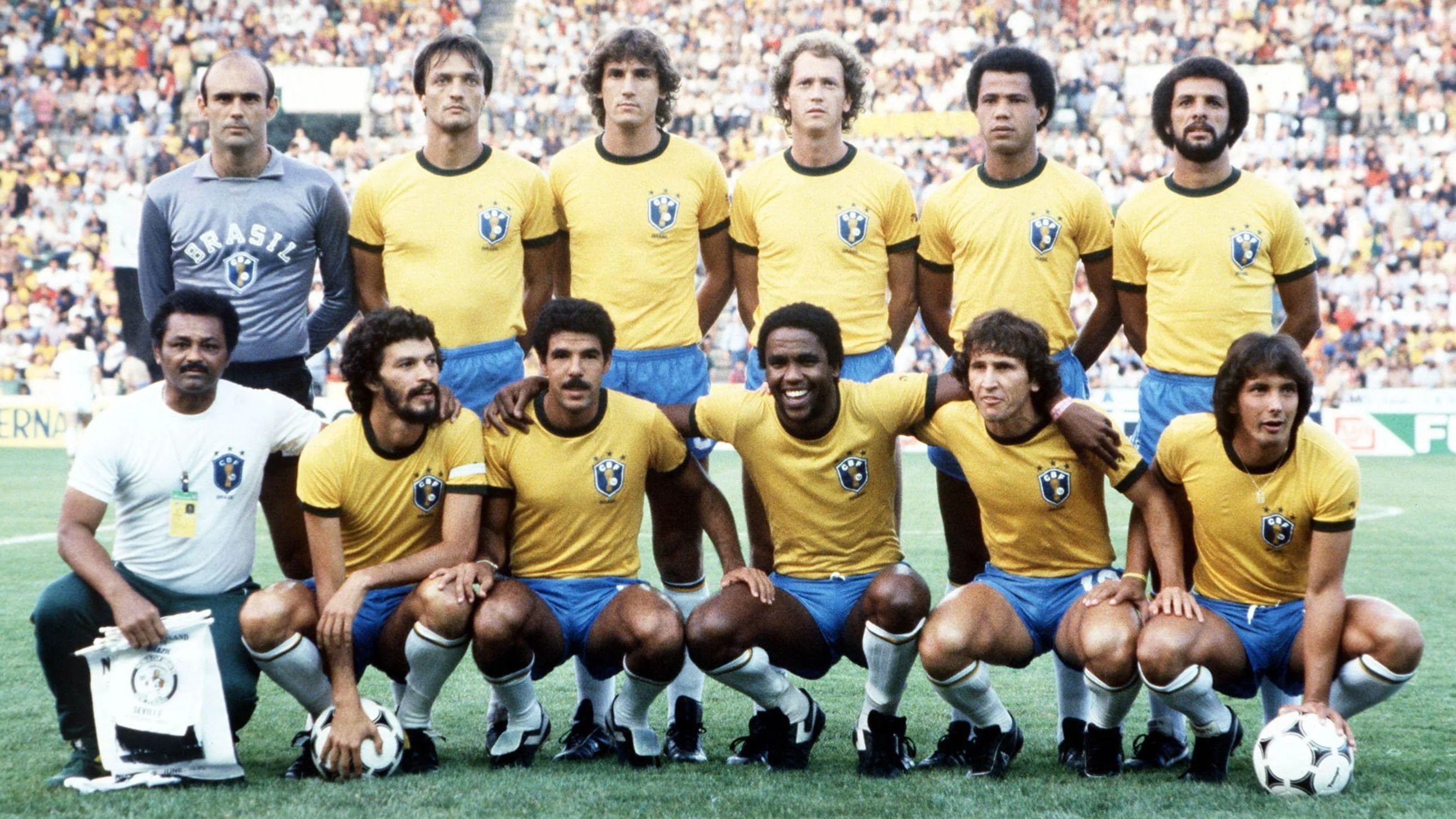 Ídolos do Atlético estiveram em campo na única goleada do Brasil sobre a Escócia