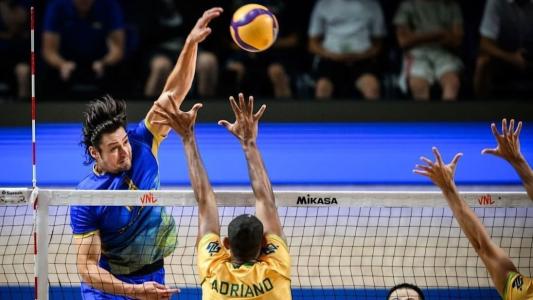 Seleção Brasileira de Vôlei masculina sofreu a primeira derrota na VNL