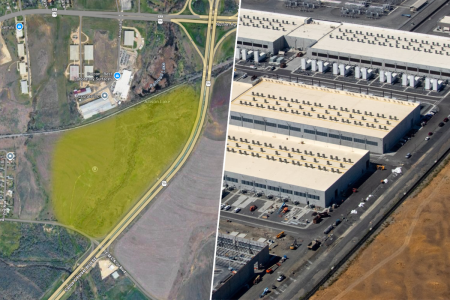 Terreno no Texas vai de parquinho à centro de dados