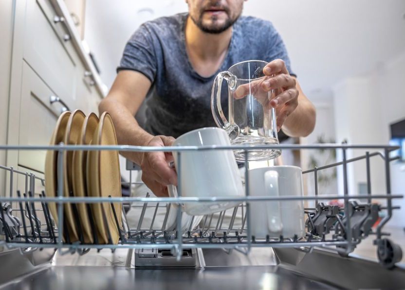 O filtro esquecido da lava-louças que pode comprometer a limpeza dos utensílios