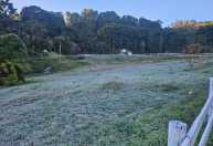 Monte Verde registra geada e temperatura próxima de 0°C