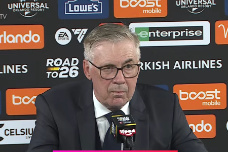 Carlo Ancelotti, técnico da Seleção Brasileira