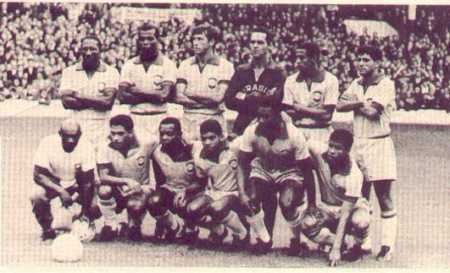 Seleção Brasileira em 1958 • Divulgação/Acervo CBF