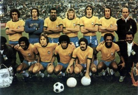 Seleção Brasileira em 1974 • Acervo/CBF