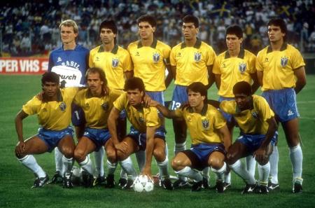 Seleção Brasileira em 1990 • Divulgação/CBF