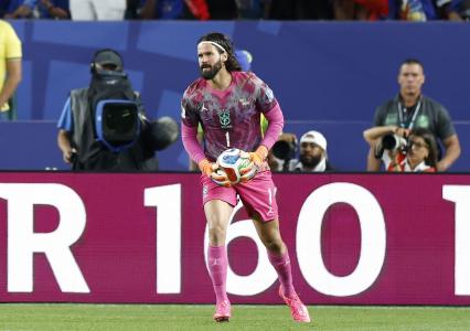 Alisson, goleiro da Seleção Brasileira