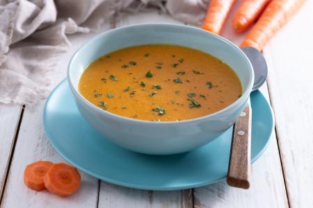Receita de Caldo de cenoura
