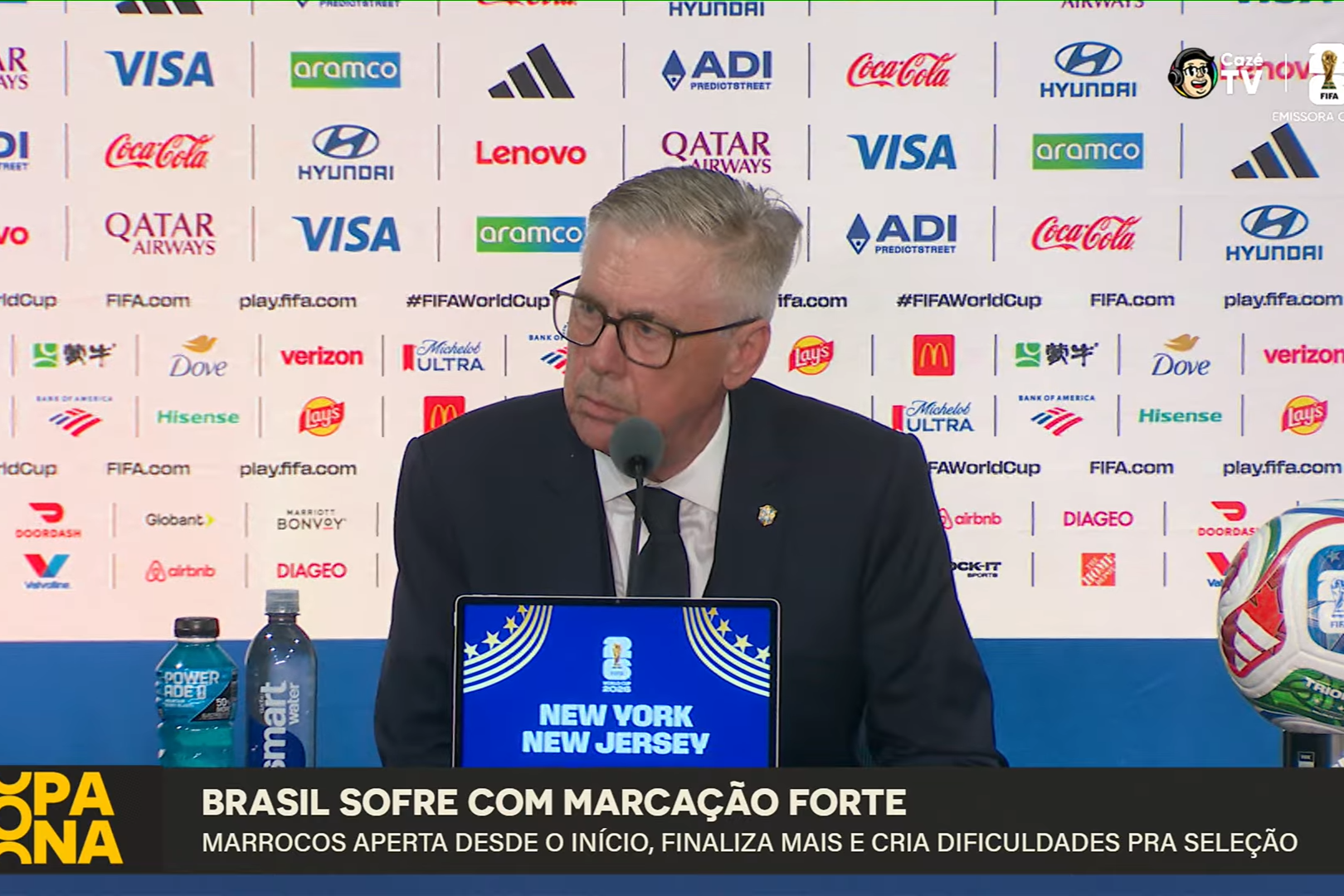 Ancelotti é questionado sobre Endrick fora da estreia do Brasil na Copa e é direto