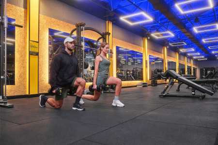 Imagem de treino divulgada pela Smart Fit