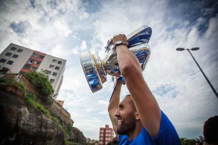 Hernán Barcos, campeão da Copa do Brasil com Palmeiras e Cruzeiro, é novo reforço do Sporting Cristal