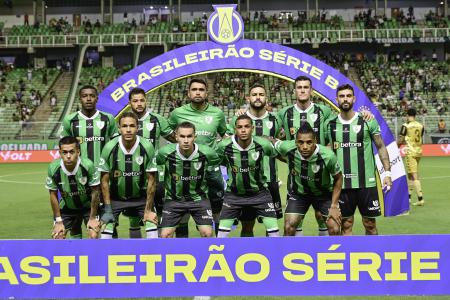 Time do América contra o Sport, pela Série B de 2026