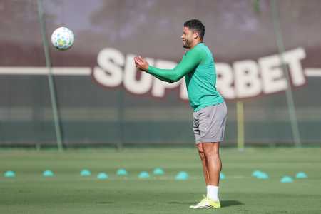 Hulk, treino do Fluminense