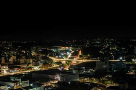 Vista aérea de Betim, cidade da Grande BH