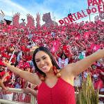 Isabelle Nogueira anuncia saída do posto de cunhã-poranga do Boi Garantido
