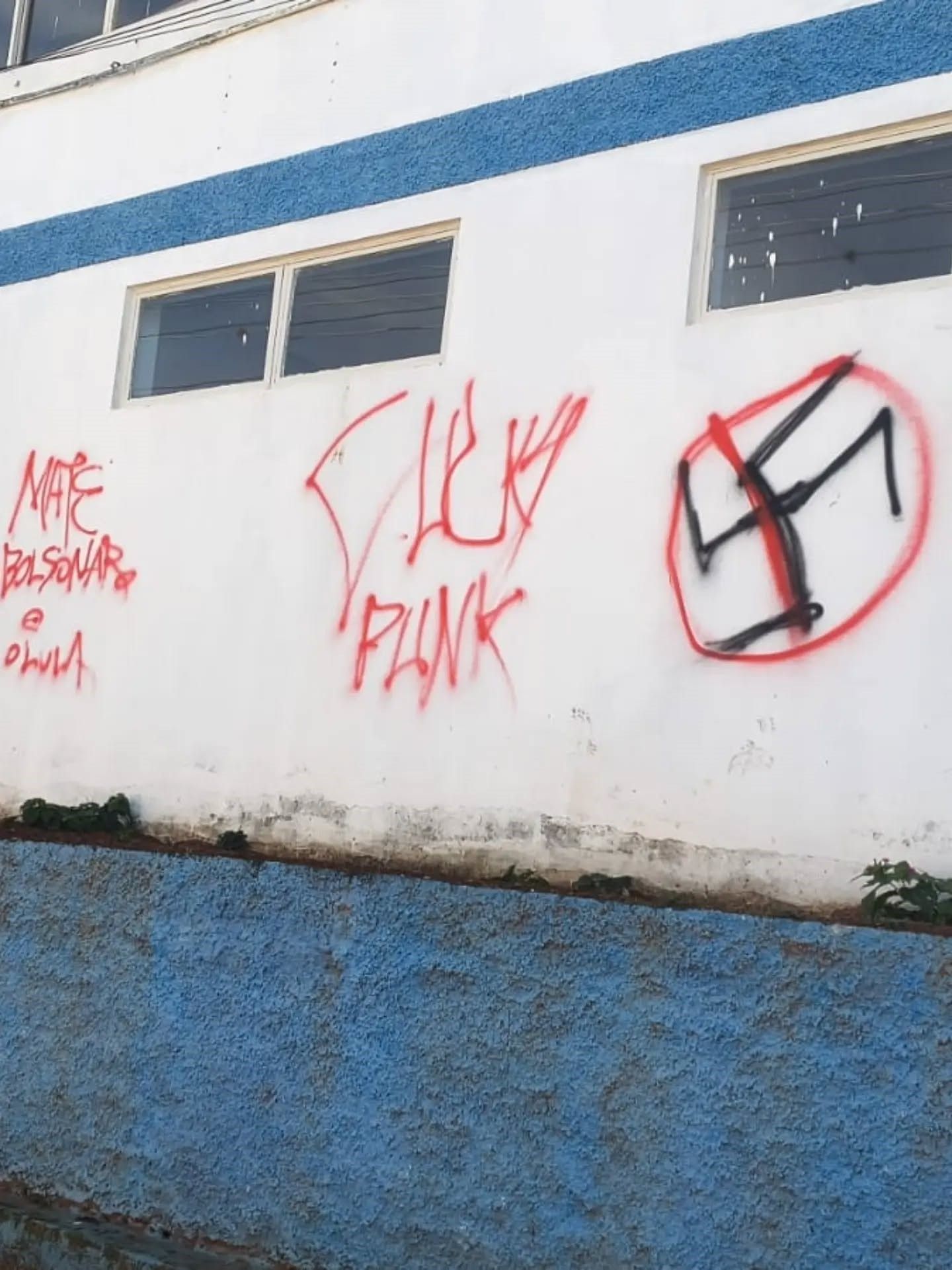 Pichador de muros é preso em flagrante em Varginha
